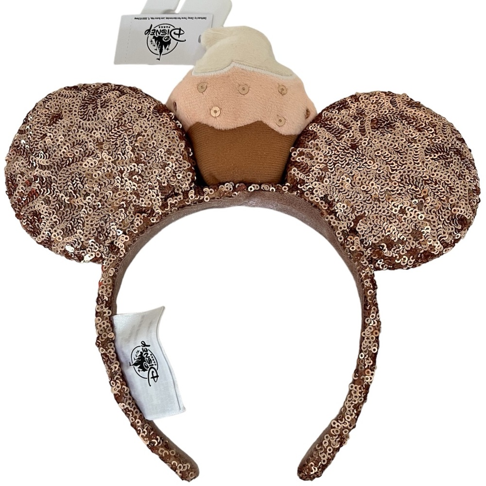 Epcot Food and Wine Festival 2019 sequined cupcake Mickey Ears! - Picture 2 of 2